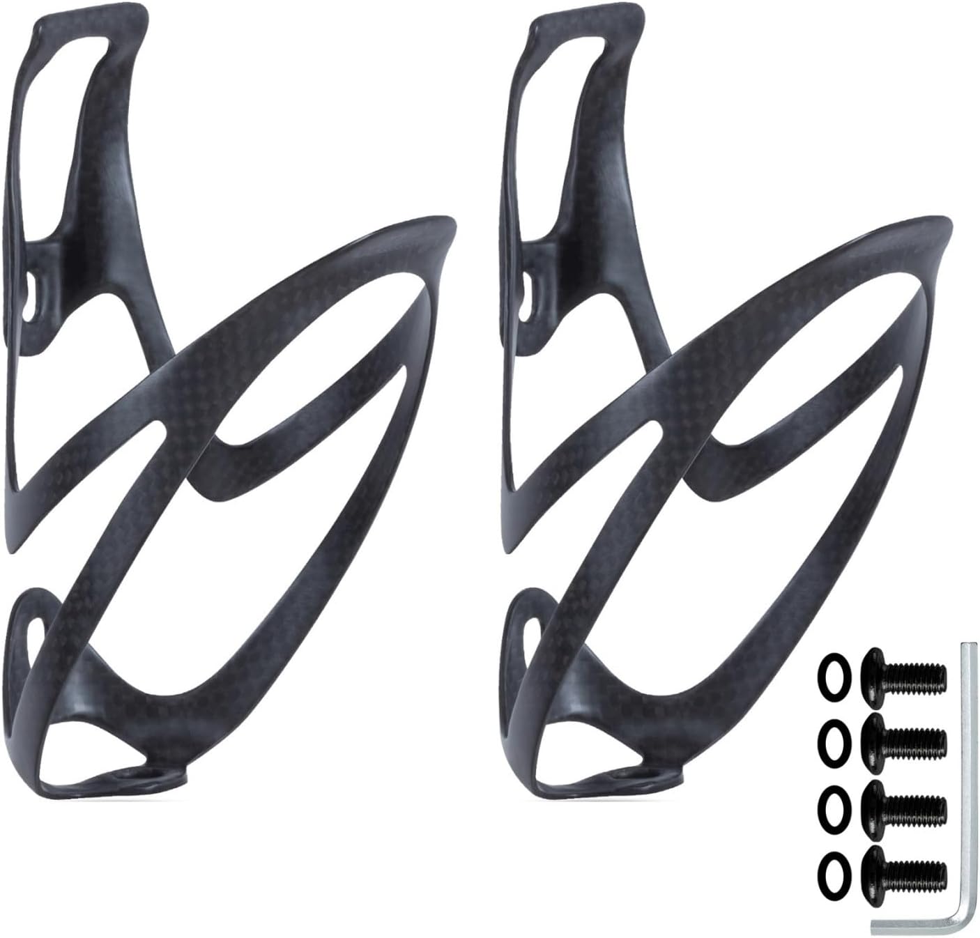 Bicycle Water Bottle Cage Road Bike Holder, Black Red Gray White, (20±2g)