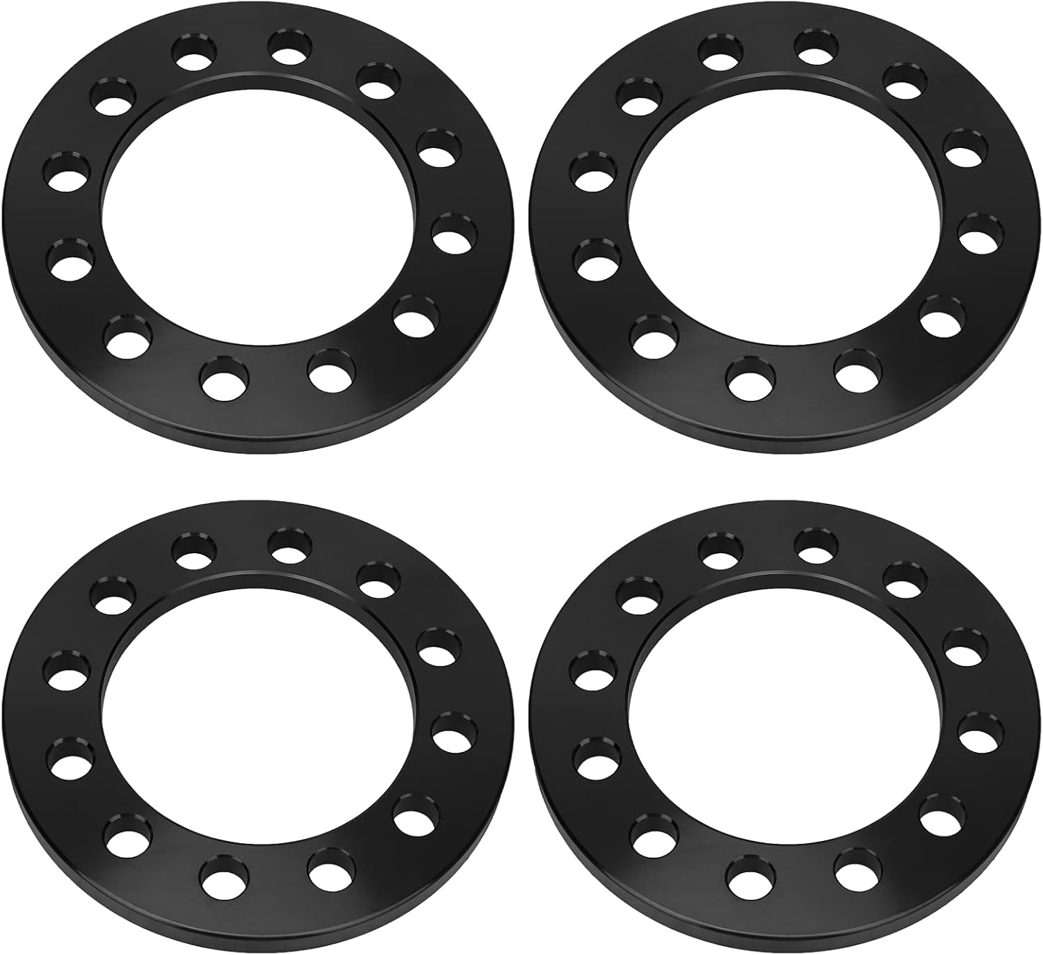 IRONTEK 6x135mm Wheel Spacers [1/2" (12mm) Thickness Hub Bore 108mm] for Ford F150, for Chevrolet C2500/K1500/Astro/Tahoe, for GMC C2500/K1500/Sierra 1500/Yukon, for Cadillac 99-18 Escalade 4PCS