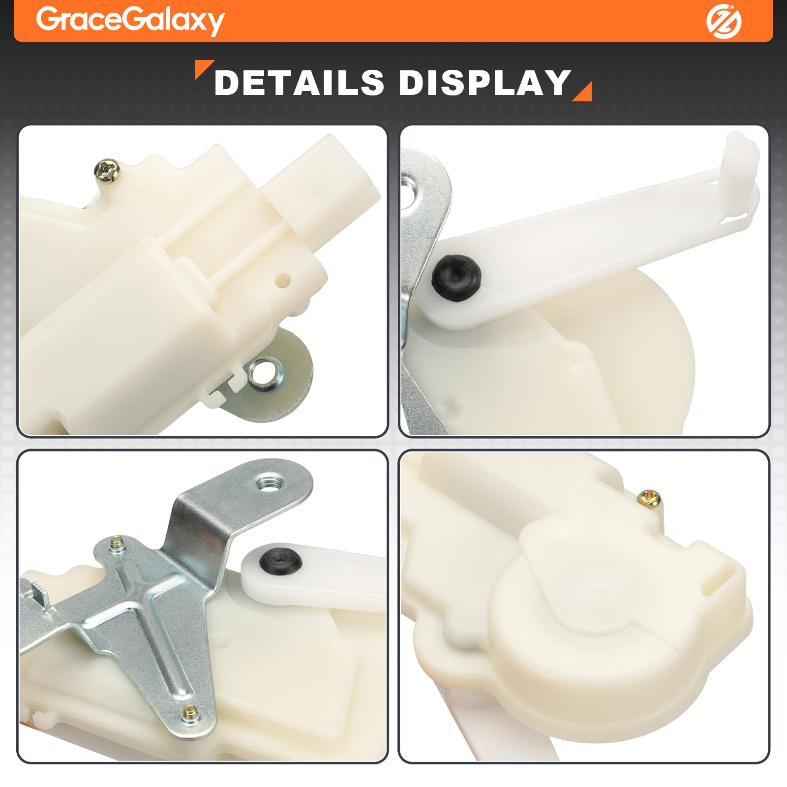 GraceGalaxy Serratura Bagagliaio Portellone 2 Pin 69150-52011 per Yaris 1999-2005 Interruttore Attuatore Bagagli Posteriore