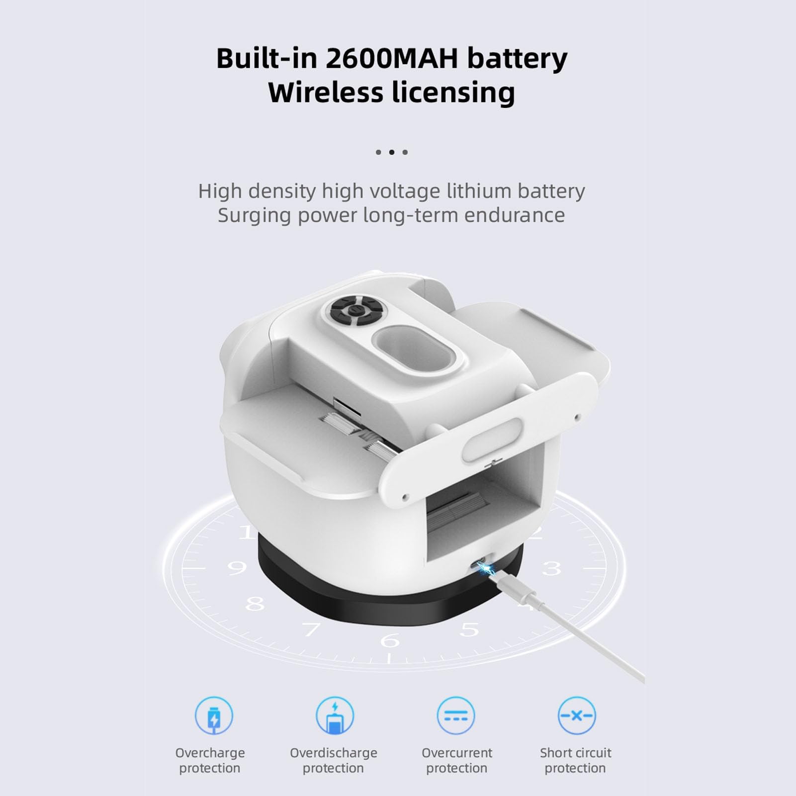 Tonysa Wiederaufladbare Elektrische Kartenmischmaschine, 2600 mAh für 8 Spieler, 4 Drahtlose Controller, Mischt 792 Karten