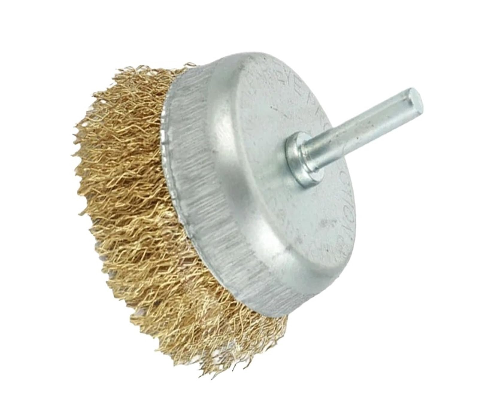 Stainless Steel Wire Wheel Brush for Grinder Rotary Tool 6mm Shank Copper Plating Rust and Paint Removal
