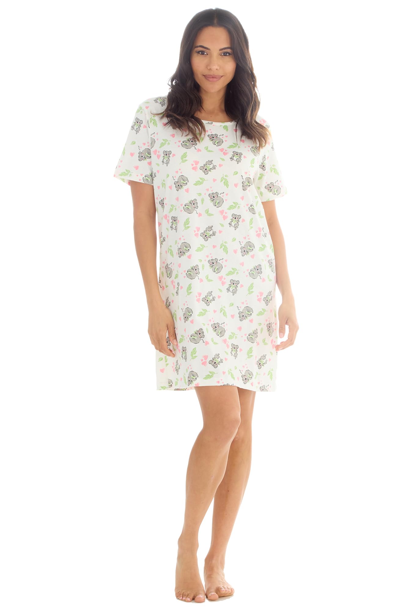 Undercover Ladies Koalas All Over Print Nightie 34B2131 Cream 8-10