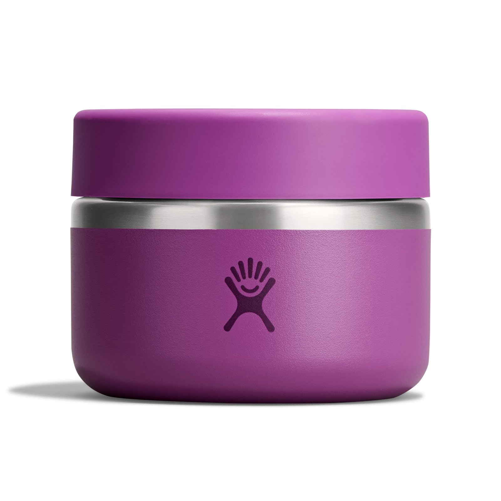 Hydro Flask Food Jar – Insulated Stainless Steel, Snack Travel Container for Hot Food &amp; Soup 12 Oz Supernova Purple