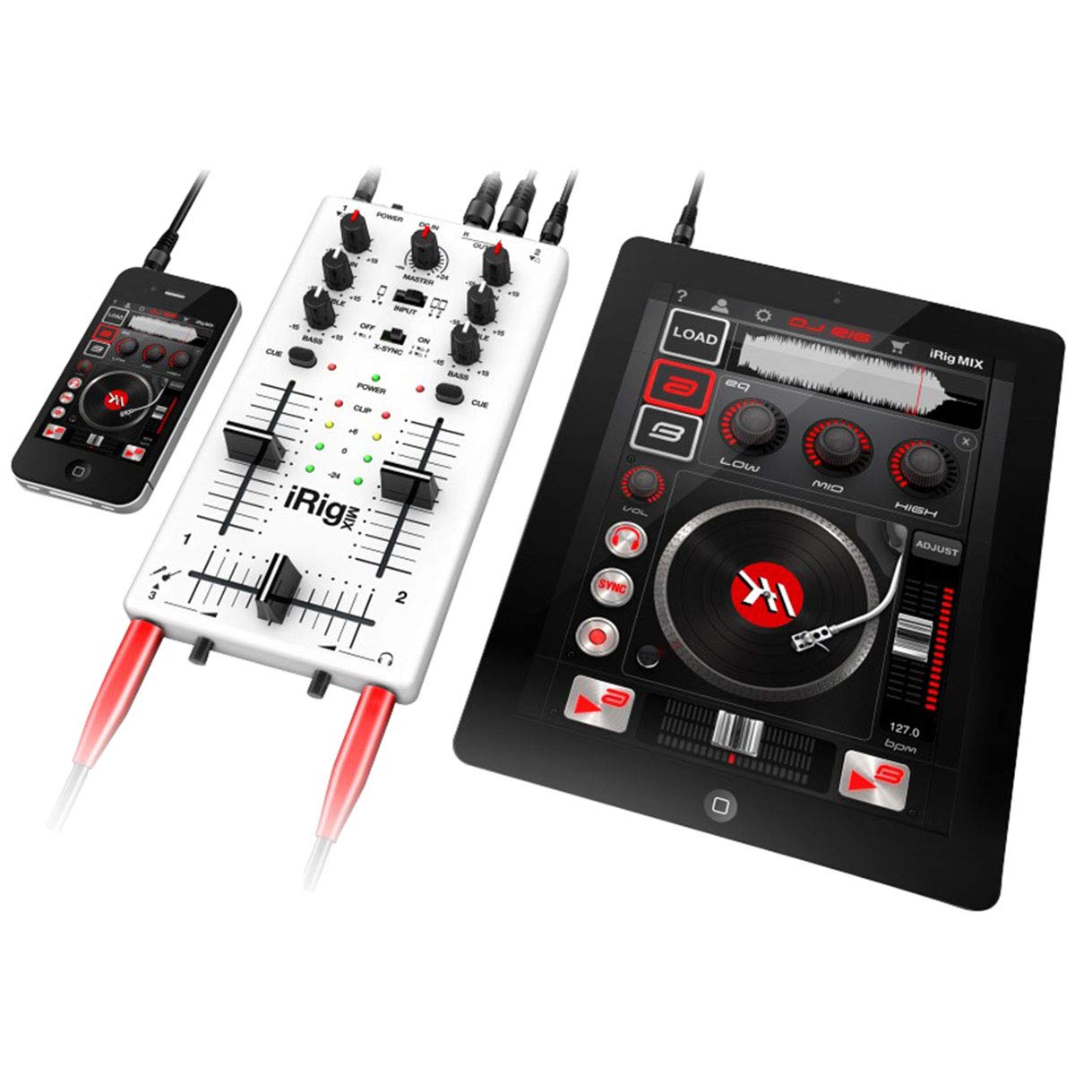 IK Multimedia iRig Mix - The Ultra Compact DJ Mixer for iPhone