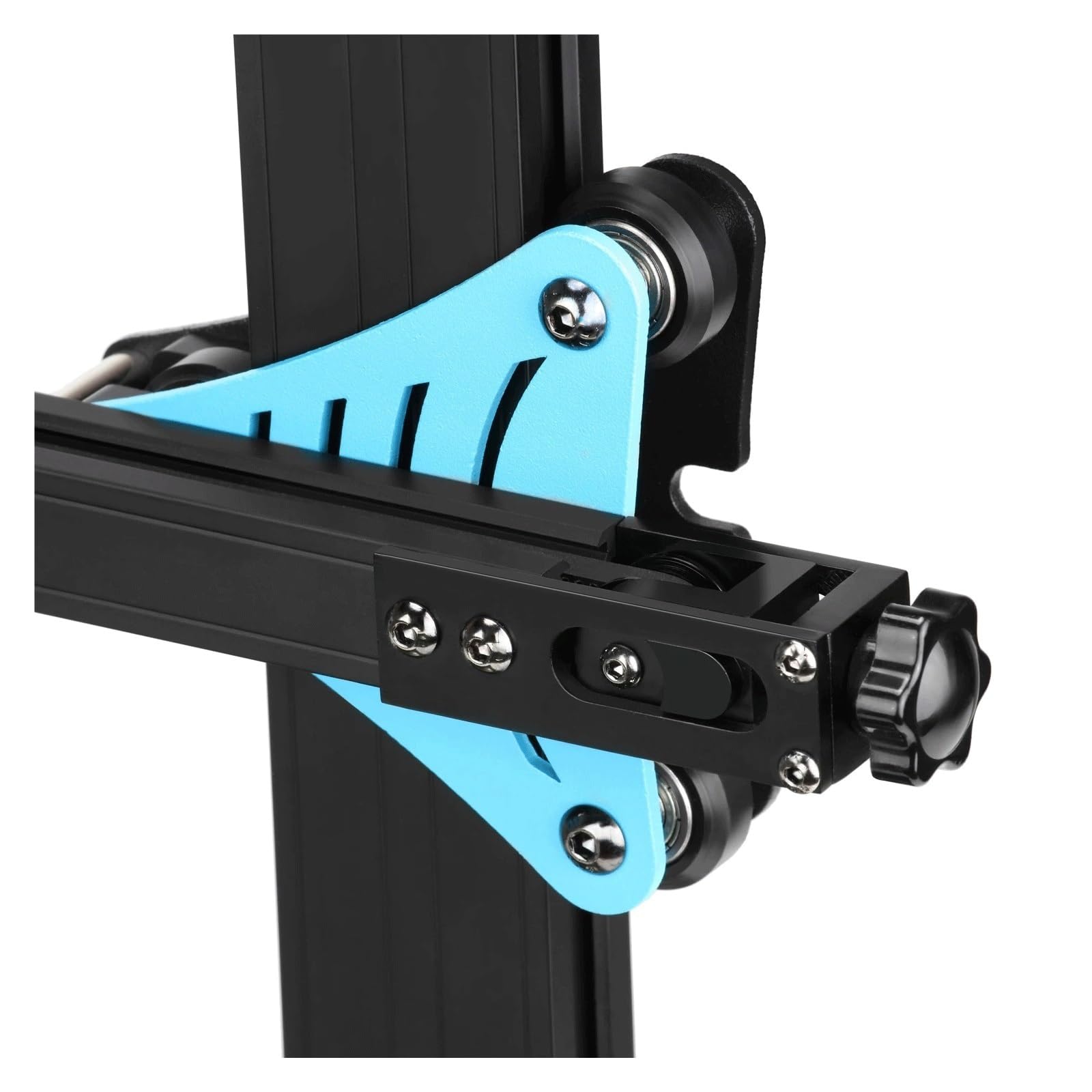 Kit stampante 3D Blu-5 Prusa I3 3D Touch PEI Foglio magnetico Dual Drive Estrusore Focolaio Doppio asse Z Stampante 3D Bluer Plus (Color : Blu-5, Size : Us)