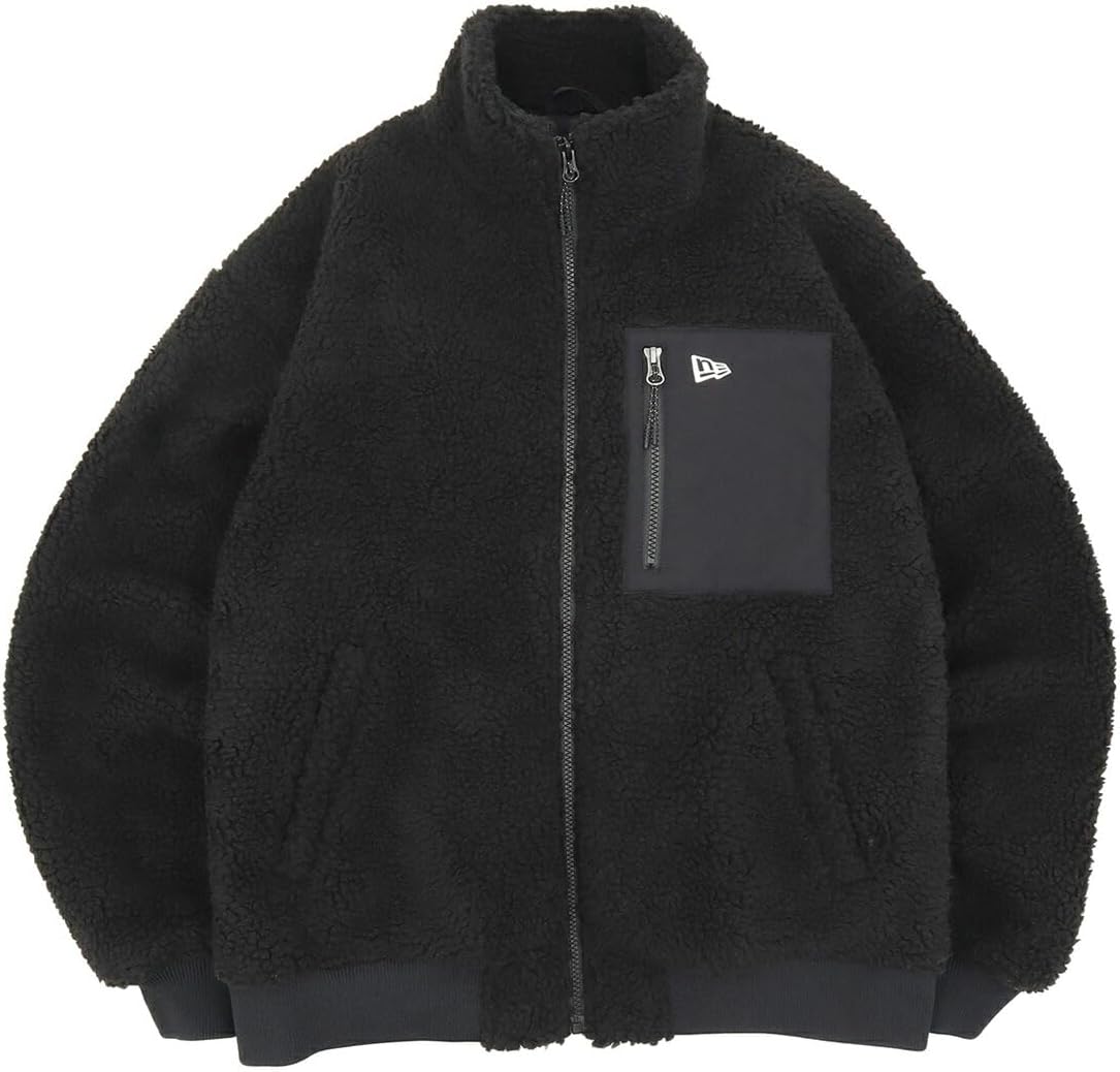 ニューエラ] ブルゾン アウター ボアファーフリース BOA BLOUSON BOX LOGO ニューエラ ボアジャケット