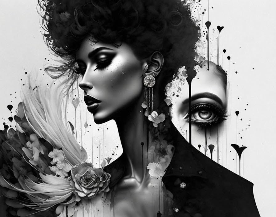 Tableau sur toile salon moderne 58 x 90 cm Your Soul décoration murale chambre