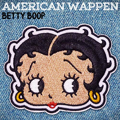 vintage AMERICAN TOONS ベティちゃん　M  レザー　刺繍 vintage AMERICAN TOONS ベティちゃん M レザー 刺繍 - メルカリ
