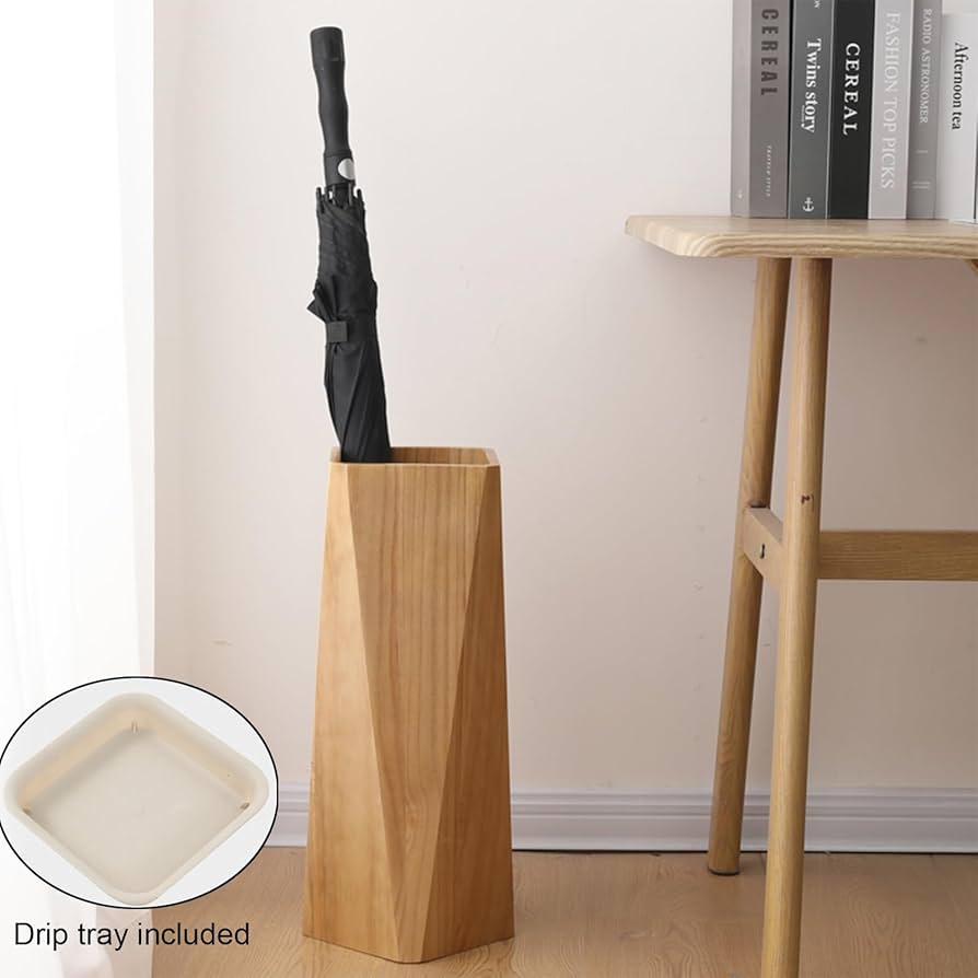 【送料無料】Triangle Wood - Umbrella Stand 送料無料】Triangle Wood - Umbrella Stand