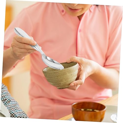 Miniatura 7 de Weighted Stainless Steel Adaptive Utensils Set for Elderly  Anti-Shaking Forks Spoons and Knives for Disabled Individuals  Easy to Hold Cutlery for