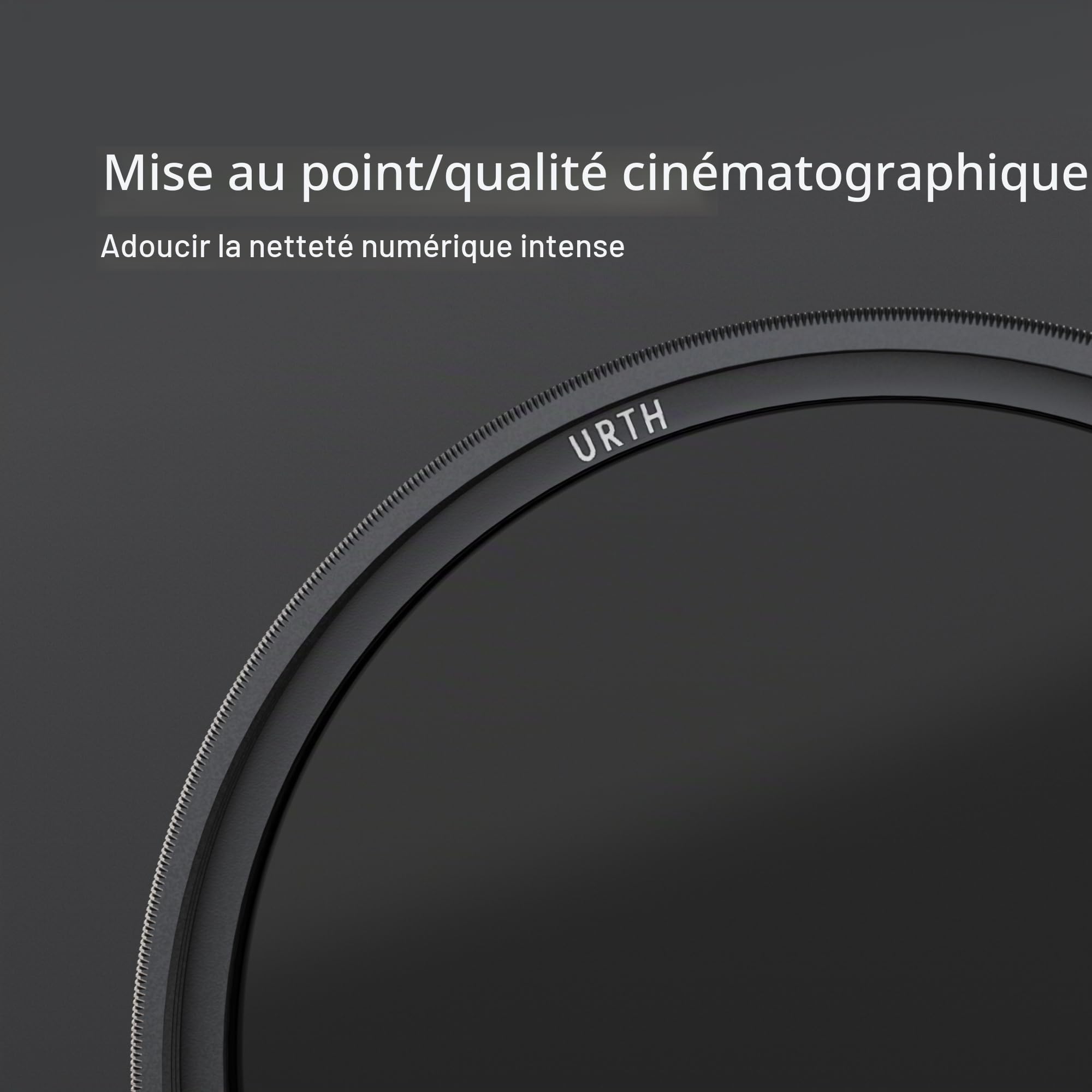 Urth 39 mm Filtro di Diffusione ¼ Etereo Black Mist (Plus) – Effetto Cinematografico per Obiettivo, Nano Rivestimento 20 Strati, Diffusione Luce per Fotocamera