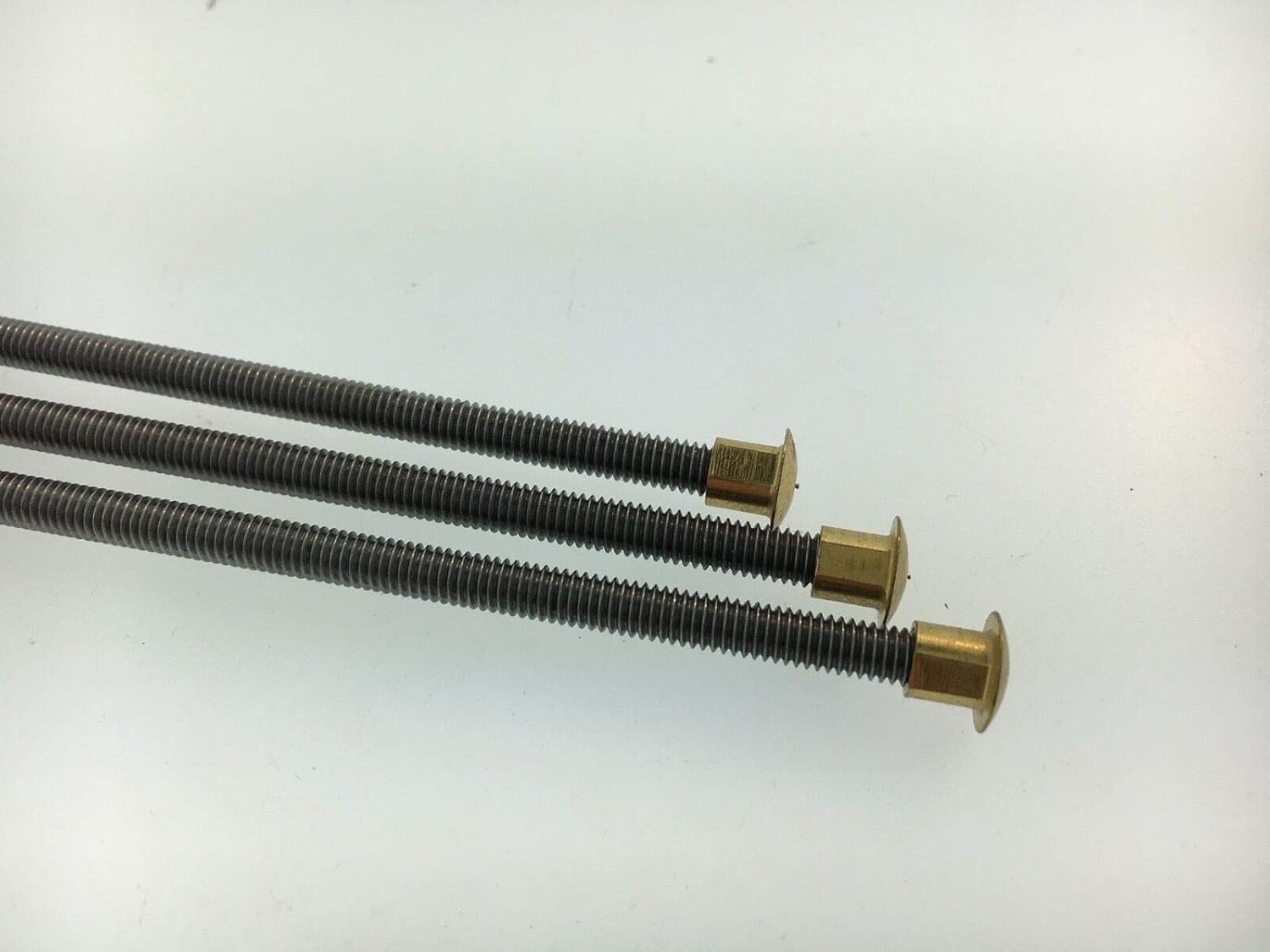 Grandfather Clock Older Style Weight Shell Hook Nut and Rod Set of 3 USA