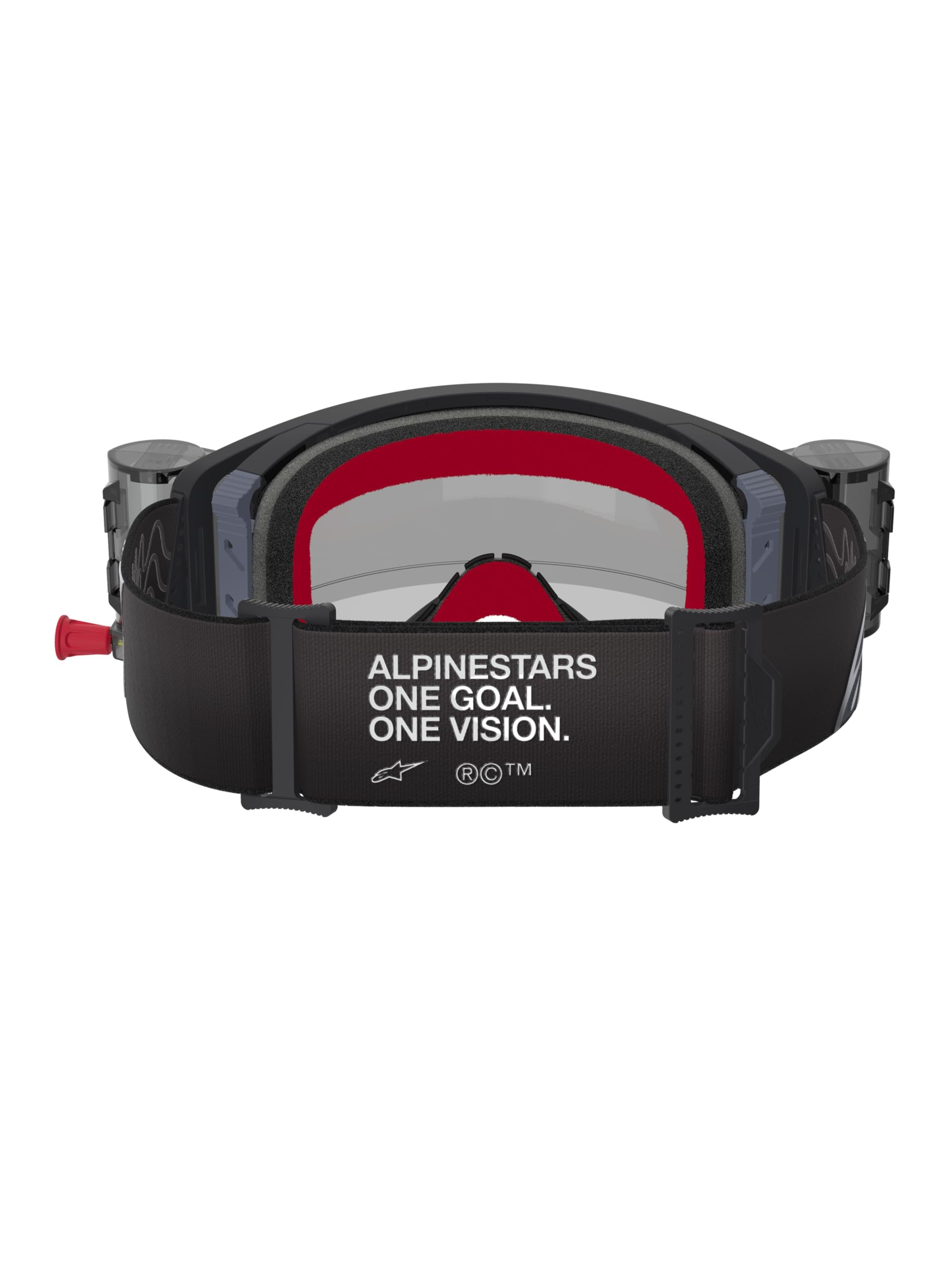Alpinestars Crossbrille inkl. Roll-Off System Supertech Schwarz