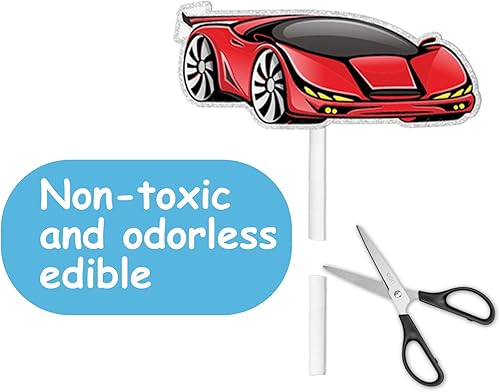 Miniatura 5 de Decoración para cupcakes de postre con purpurina, 18 piezas, suministros de decoración para baby shower, niños, niñas, decoración de fiesta de