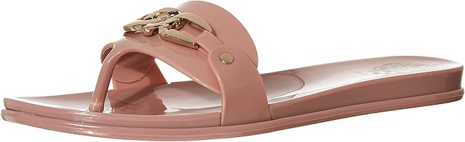 Amazon.com | Vince Camuto Women's Footwear Women's Evolet Jelly Thong Flip-Flop, Blush, 7 | Flip 