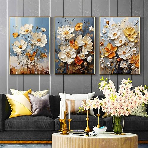 Fleur photo home decor mur art peinture KEBIA toile moderne abstrait floral 60x90