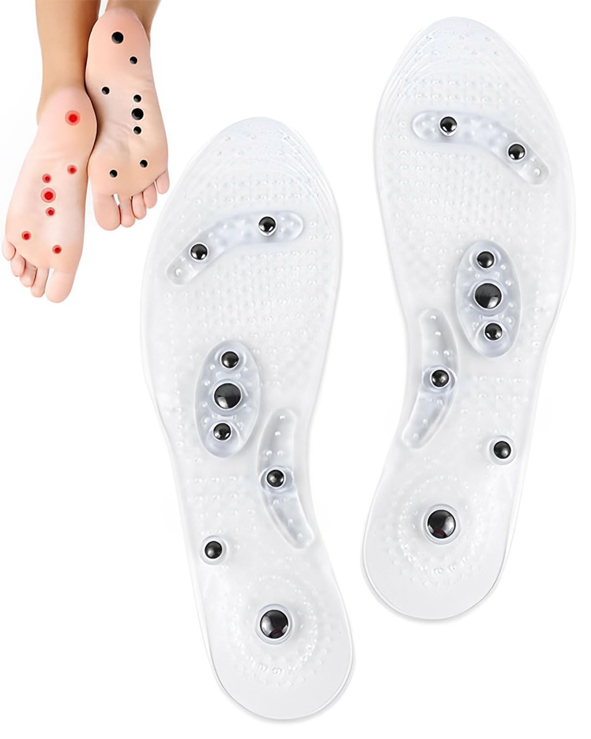 1 Paires Semelles Magnétiques Amincissantes Magnétiques Amincissantes