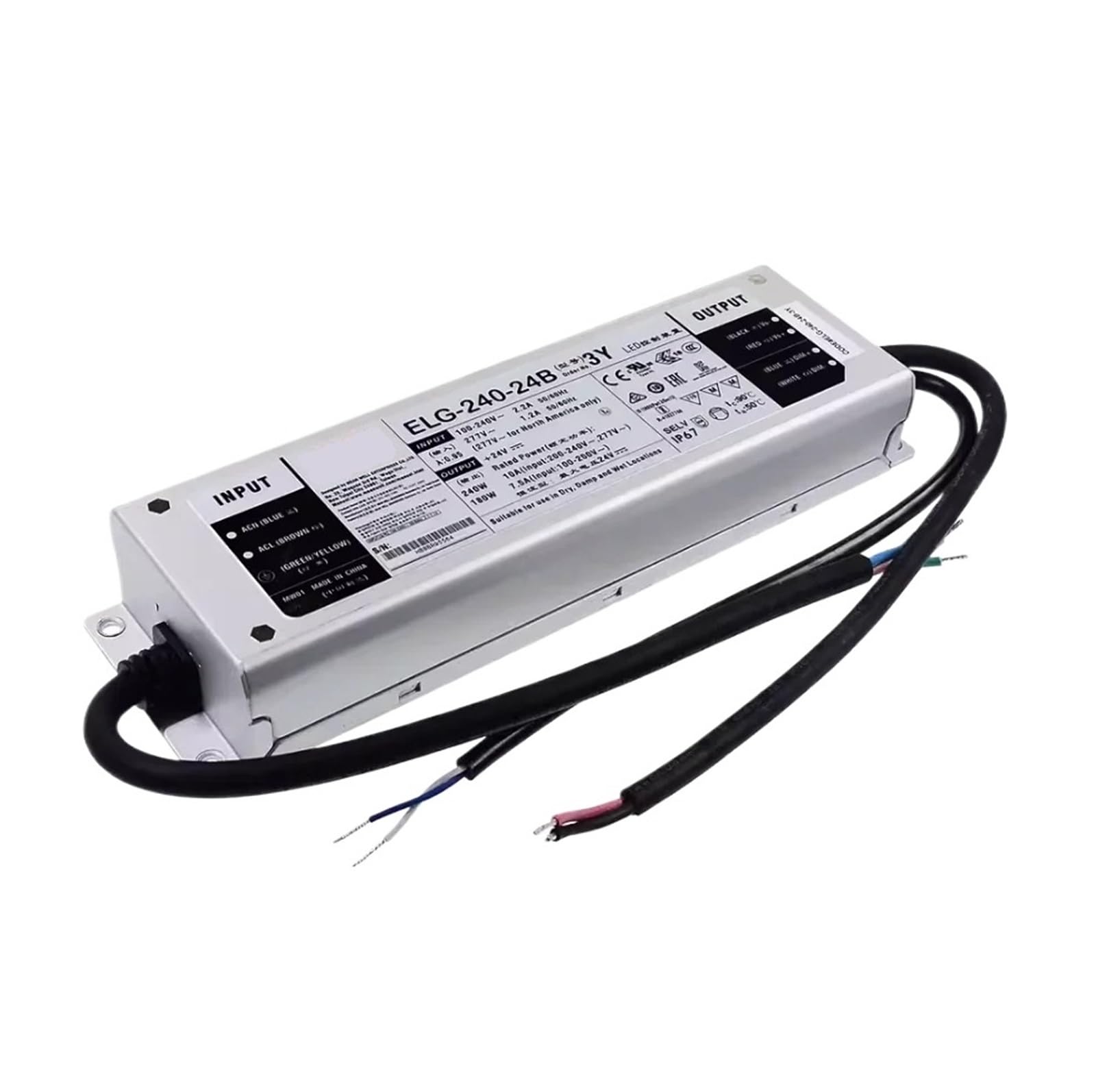 LEOTNNDQ LED power supply ELG-240-24B-3Y ELG-240-36B-3Y ELG-240-42B-3Y ELG-240-48B-3Y ELG-240-54B-3Y 240W(ELG-240-54B-3Y 54V)