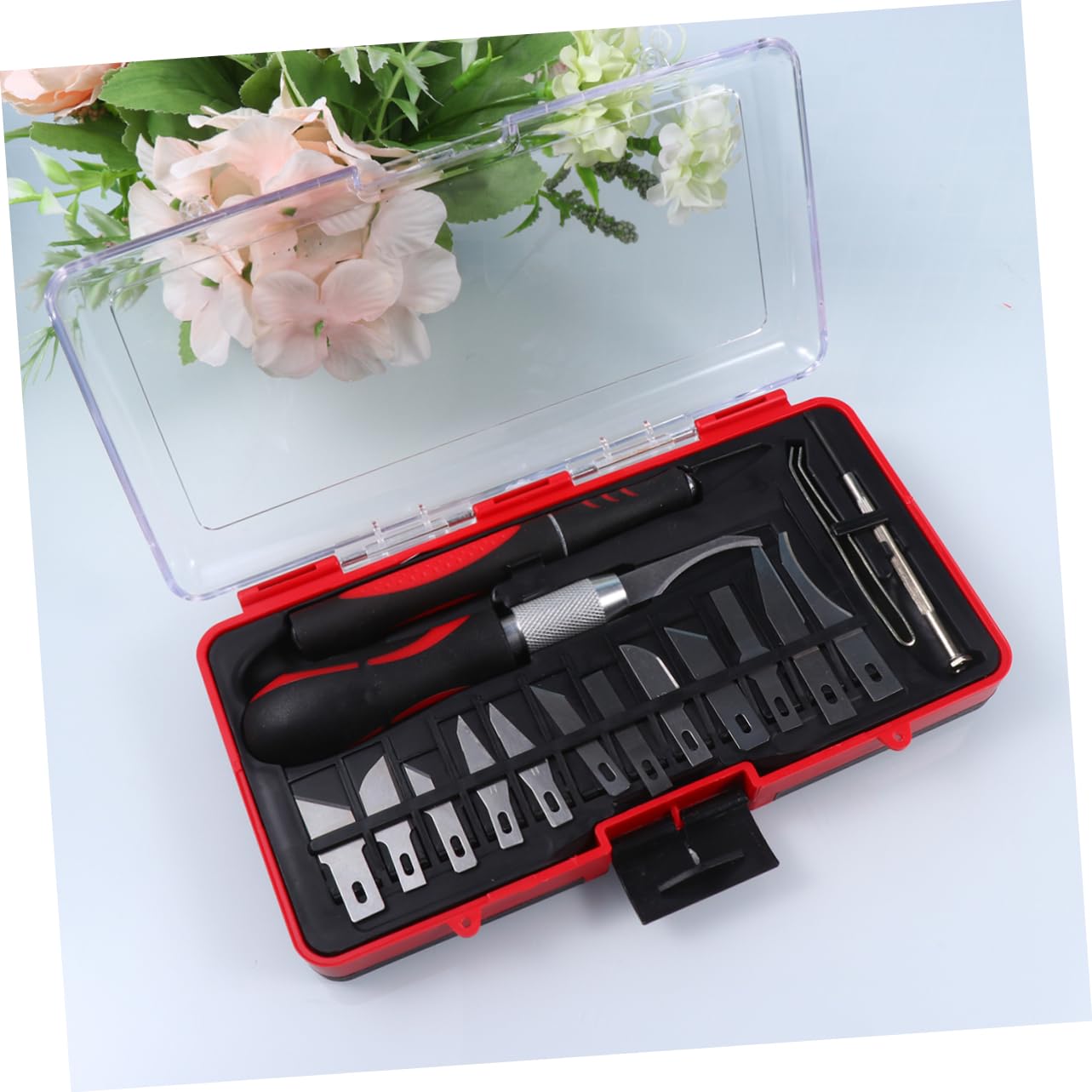 16St Schnitzmesser DIY-Werkzeuge Stichelstift Holzbearbeitungsmesser-Kit Schnitzstift Holzschnitt handwerkzeug holzwerkzeug für die Holzbearbeitung Stift