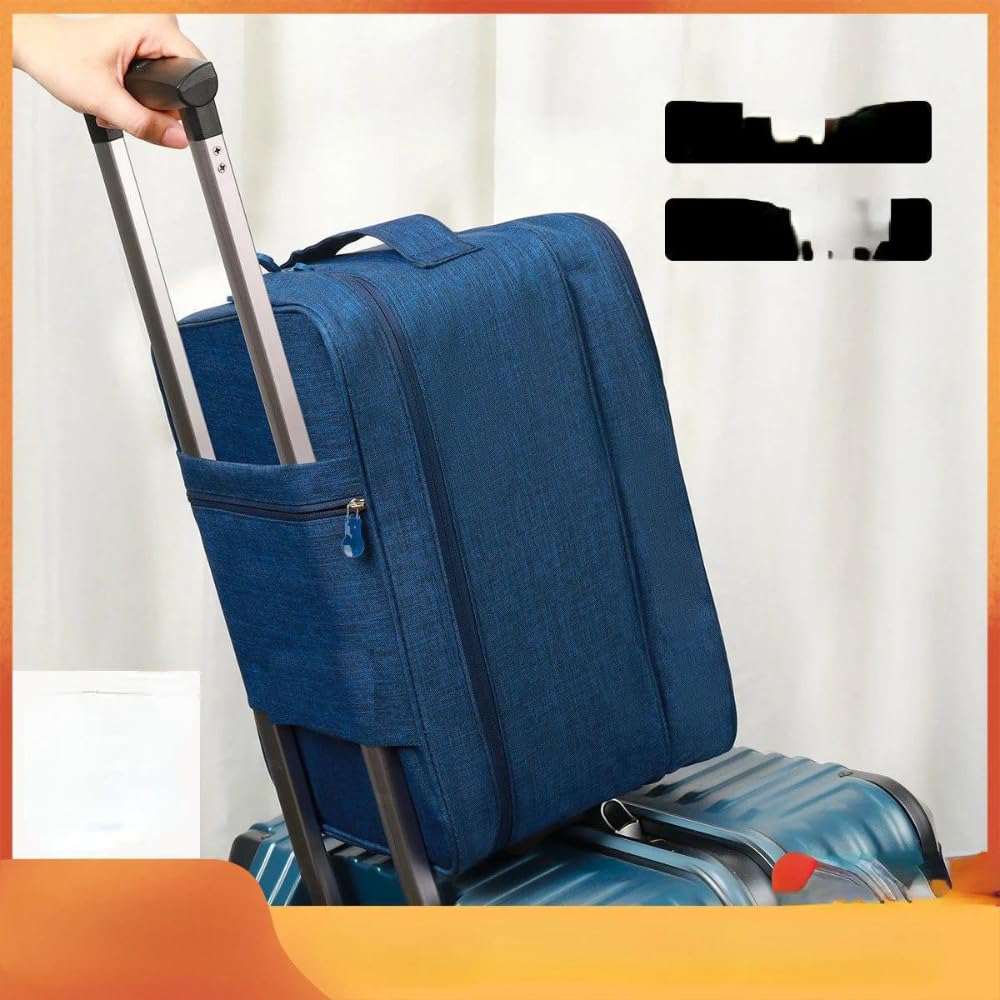 FUOCO Bolsas de viaje para zapatos, impermeables, multiusos, portátiles, esenciales, con capacidad para 3 pares de zapatos, zapatillas, sandalias para hombres y mujeres, Azul, Accesorios de viaje