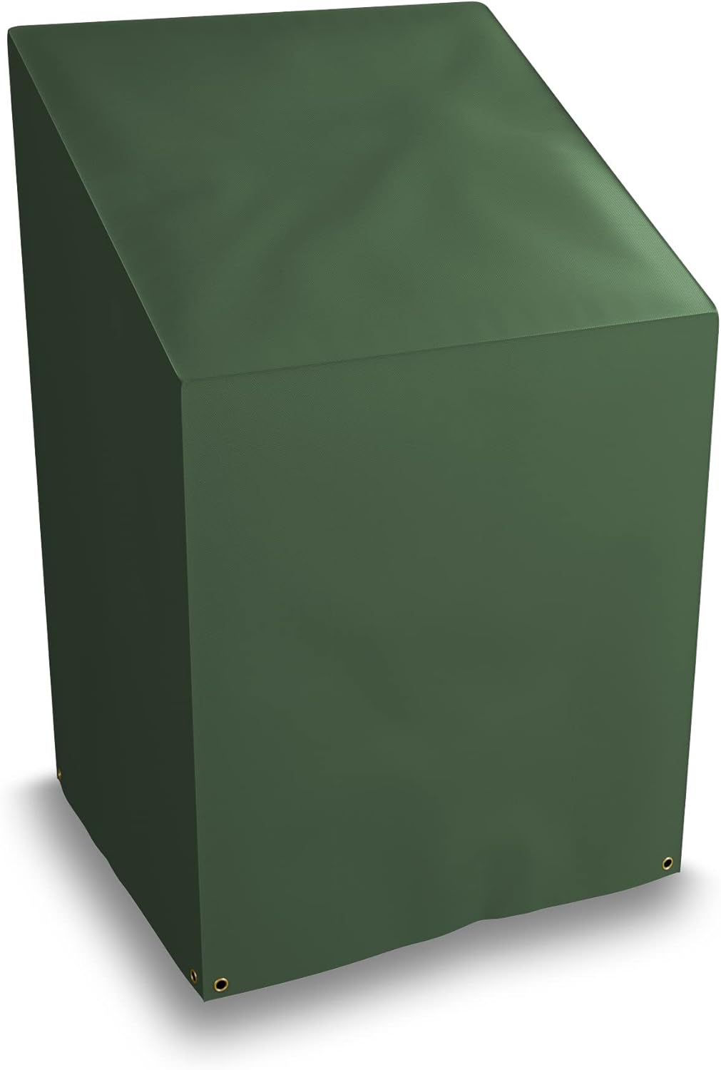 Bosmere Weatherproof Stacking Chairs Cover, 42" High at Back 27" at Front x 27" Deep x 24" Wide, Green