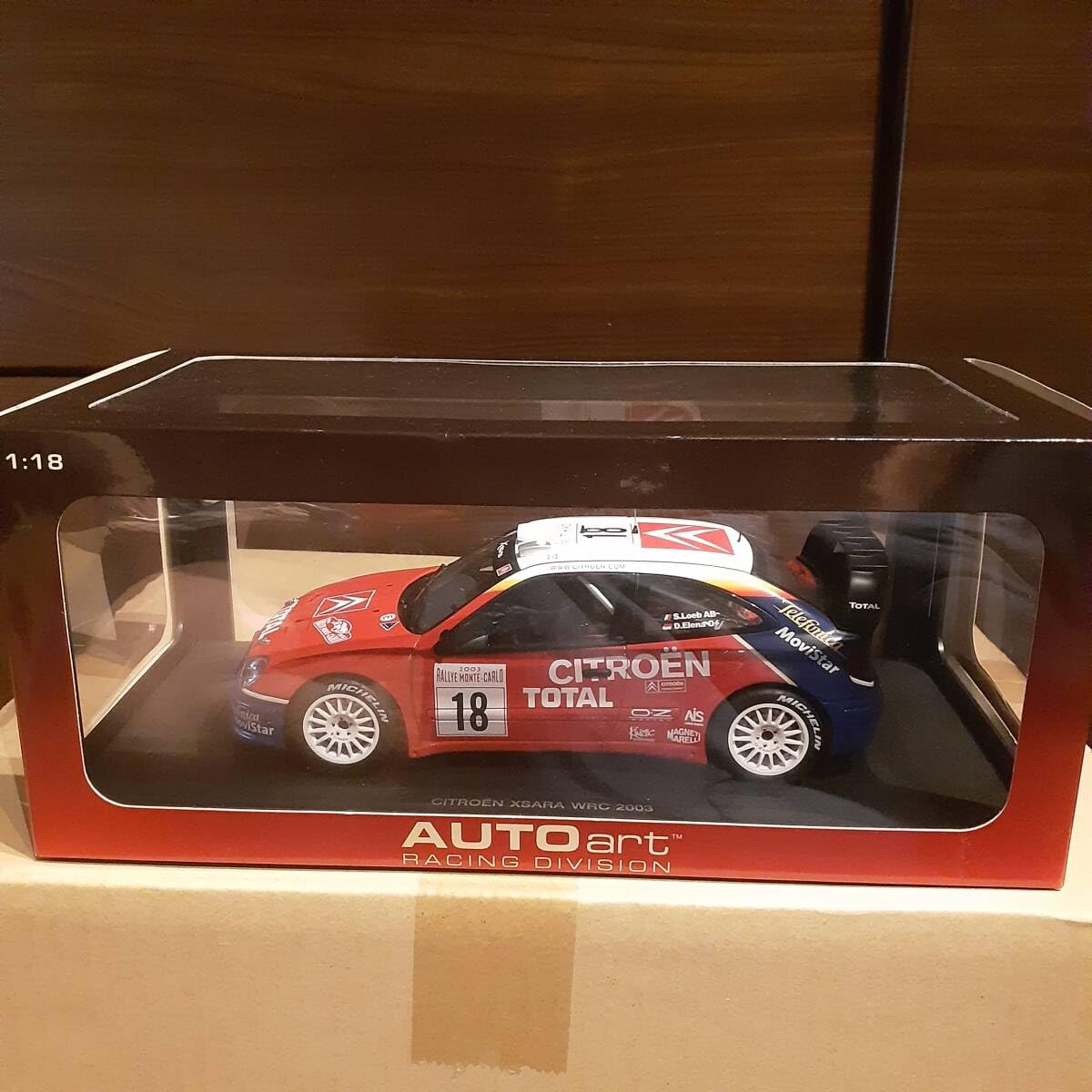 オートアート 1/18 シトロエン クサラ WRC モンテカルロラリー