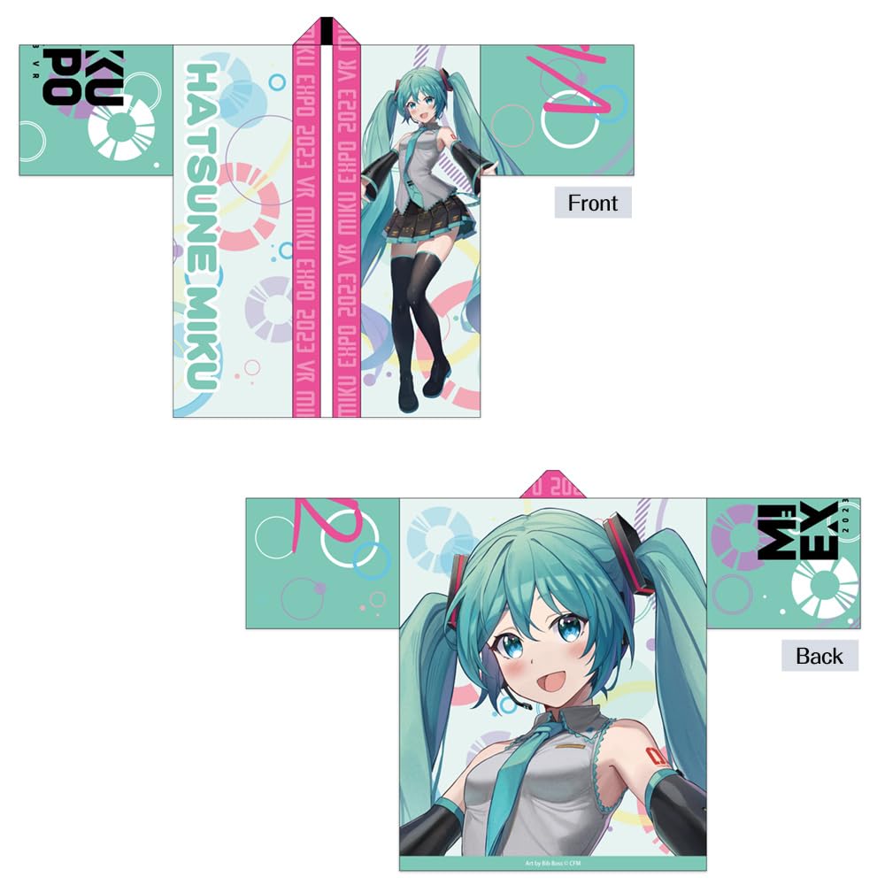MIKU EXPO 2023 VR 巡音ルカ　法被　ハッピ　初音ミク グッズ]マジカルミライ 2023 ハッピ 巡音ルカver.｜初音ミク