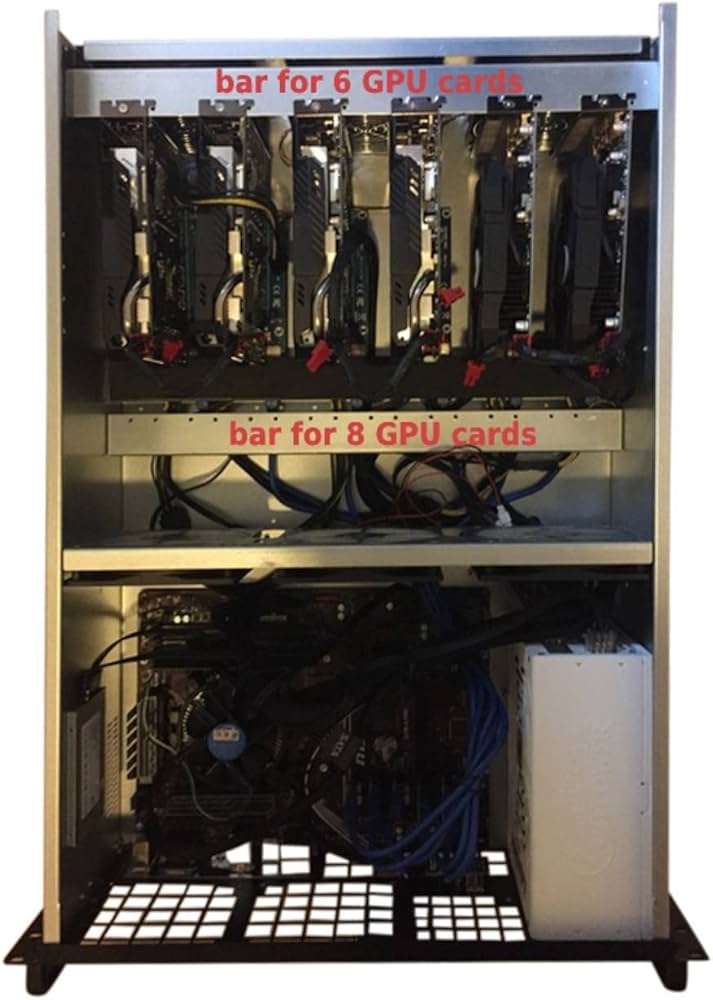マイニングリグ Amazon.co.jp: 12GPU用マイニングリグフレーム、スチールオープンエア