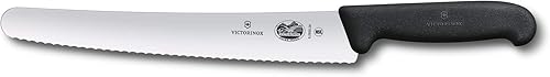 Victorinox Swiss Army - Cuchillo de pan dentado de 10-14 pulgadas con mango Fibrox
