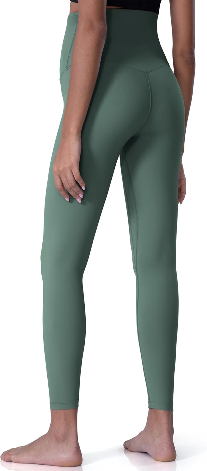 POSHDIVAH Women's Maternity Leggings Over The Belly Pregnancy Yoga Pants Active Wear Workout Leggings - Image 5