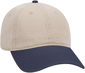 OTTO 6 Panel Low Profile Garment Washed Superior Cotton Twill