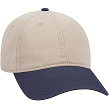 OTTO 6 Panel Low Profile Garment Washed Superior Cotton Twill