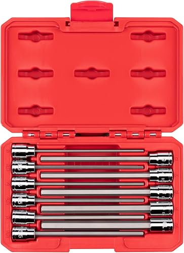 TEKTON SHB91314 - Juego de llaves hexagonales de 38 pulgadas con funda, 11 piezas (0.118-0.394 in)