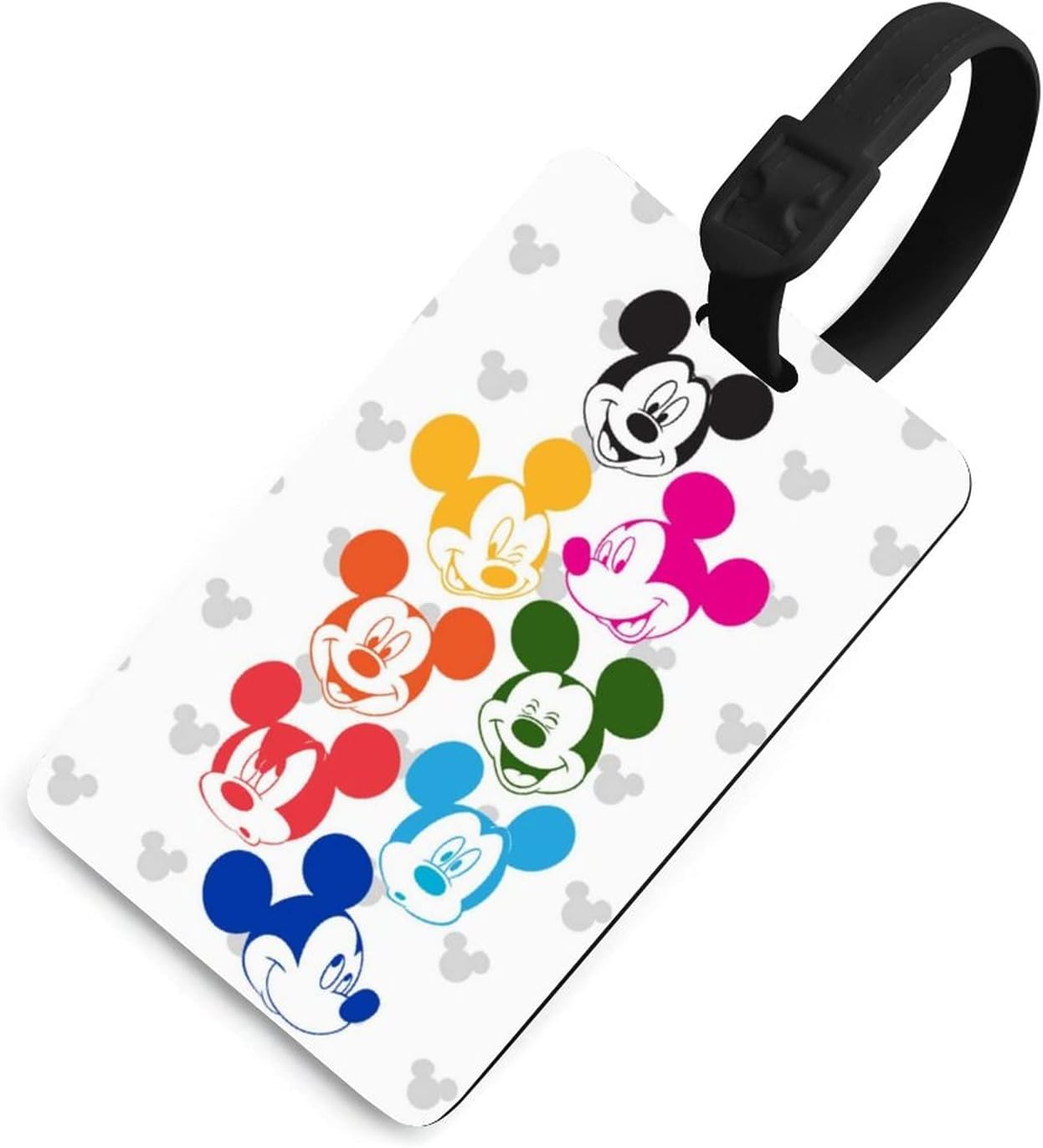ミッキーマウス 荷物タグ ネームタグ 荷物 タブ カバン装飾 ネームホルダー 紛失防止 番号札 出張 おしゃれ かわいい キャラクター グッズ 旅行対応 旅行小物