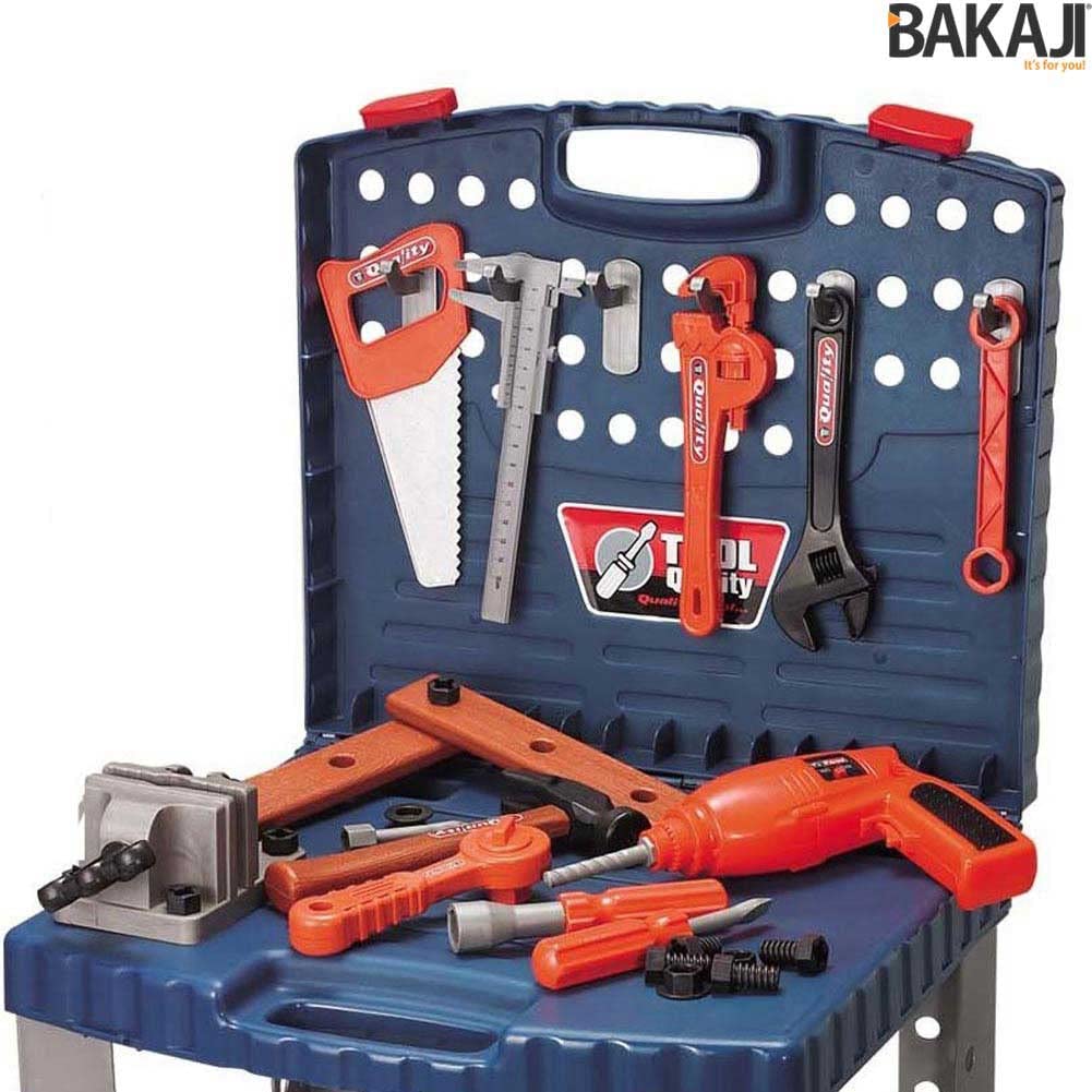 Banco Attrezzi Fai da Te Giocattolo Bambini Trasformabile in Valigetta Portatile | Leroy Merlin