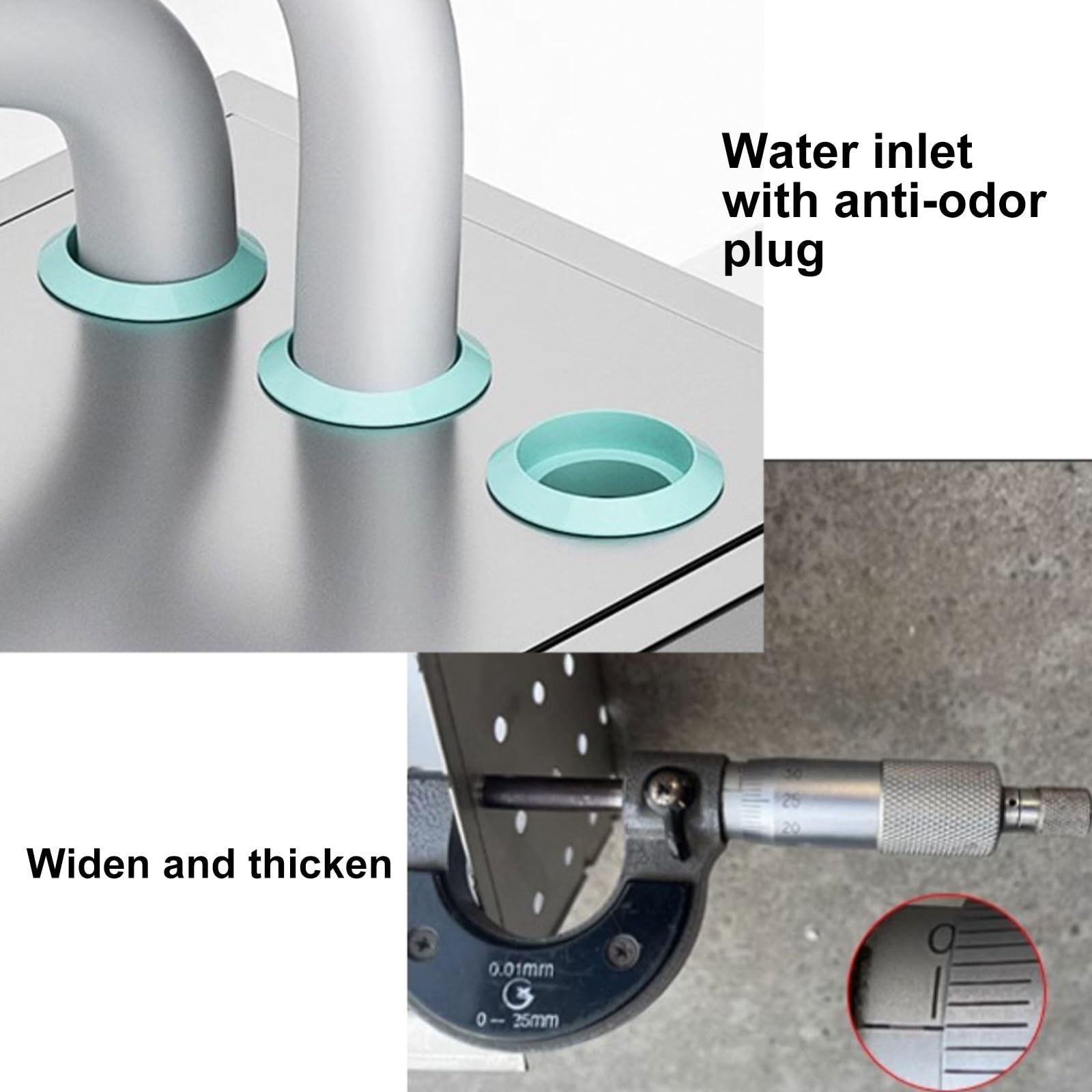Sifone antigrasso, intercettore sottolavello in acciaio inox per ristoranti e cucine domestiche