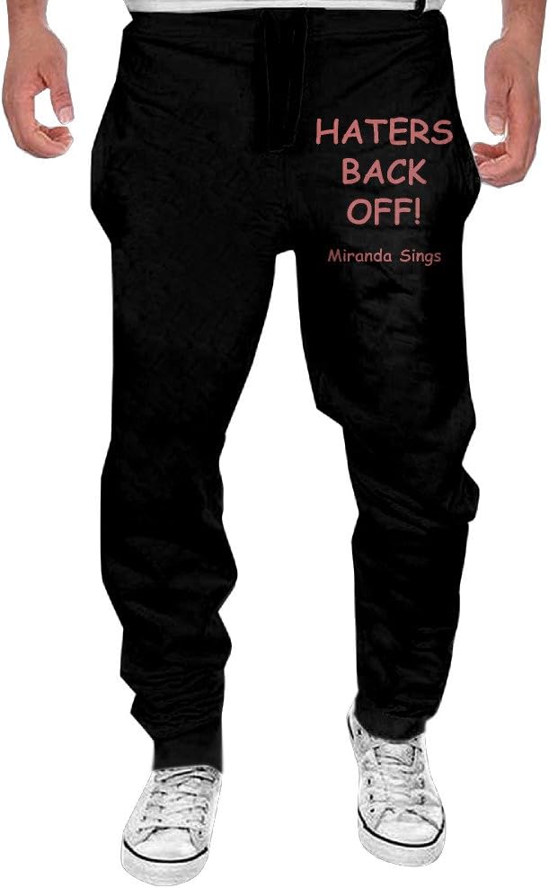 Miranda Sings 2 Men's Running Pants Black Size XXL