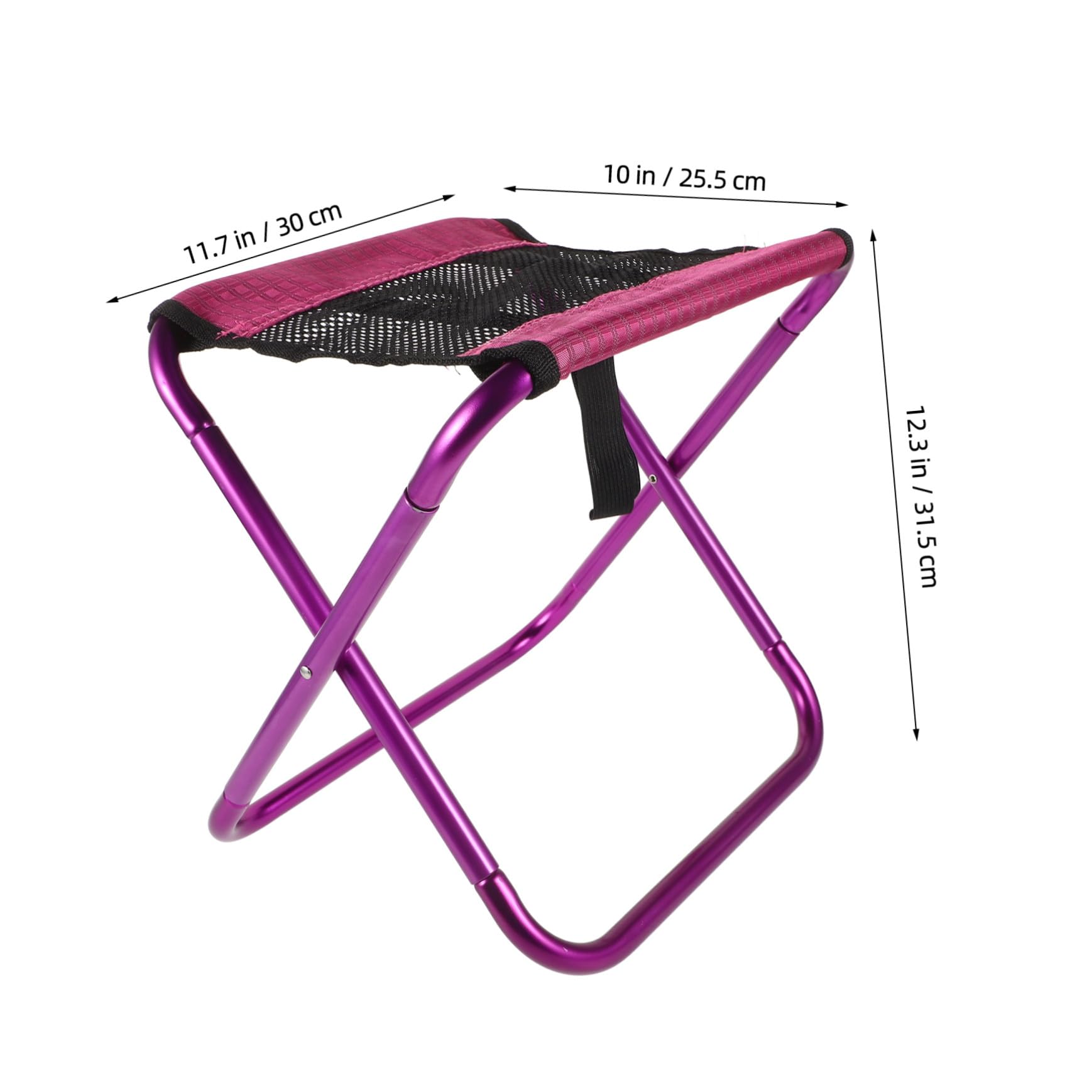 TOYANDONA Tabouret Pliant Extérieur Léger Tabouret de Camping Portable pour Randonnée et Activités de Plein Air