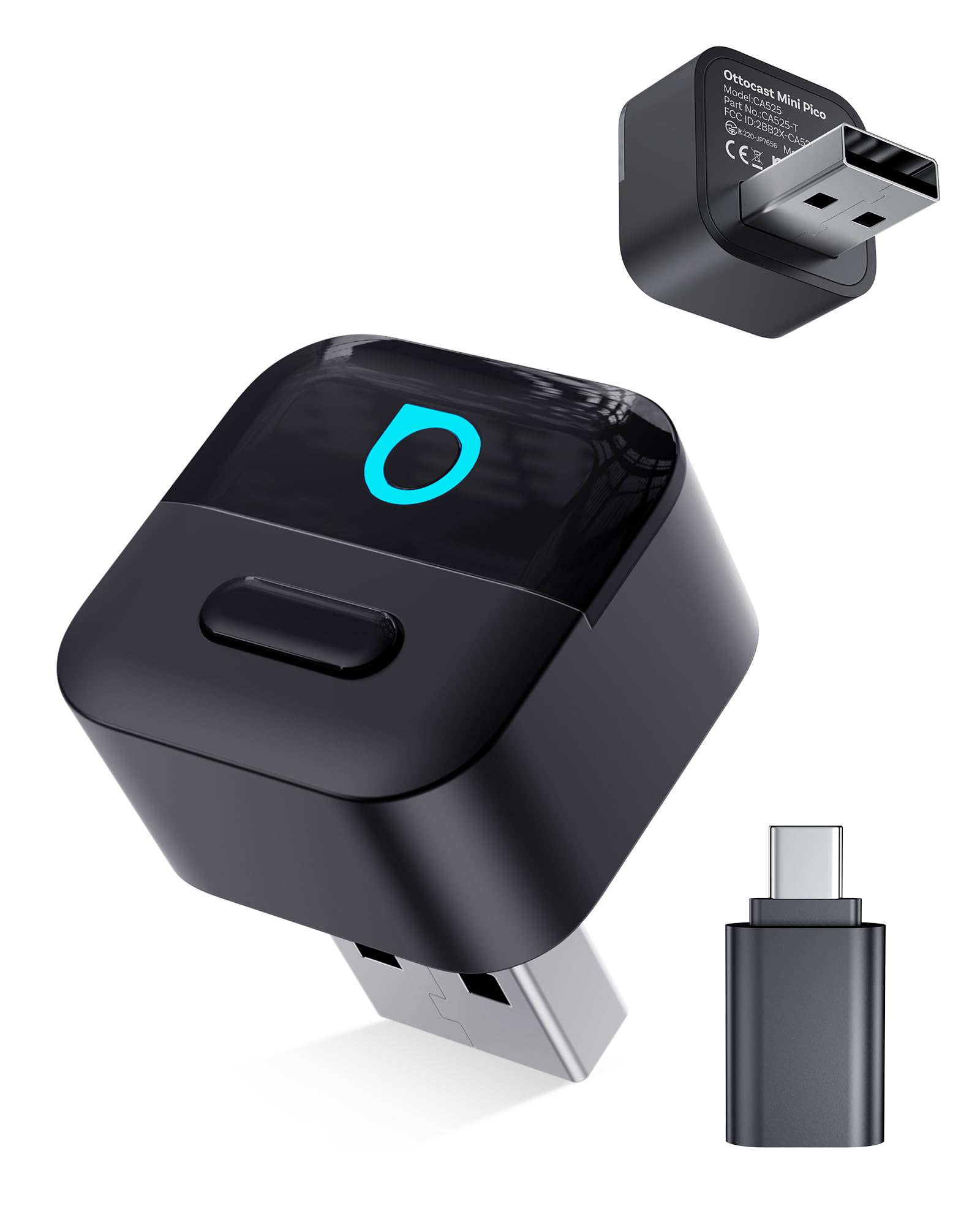 Amazon.com: OTTOCAST Mini Pico (2026 Version) Wireless 2-in-1