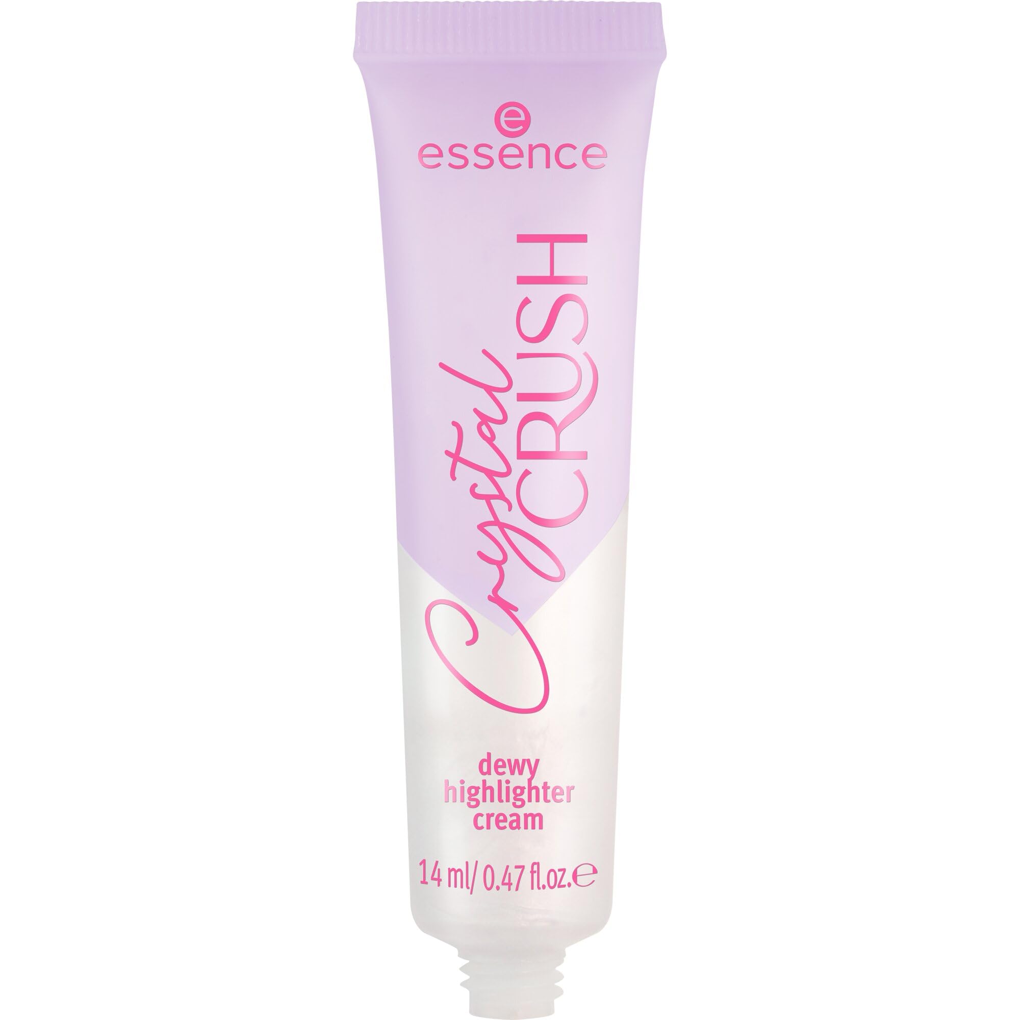 essence Kremowy rozświetlacz CRYSTAL CRUSH dewy highlighter cream, naturalny, błyszczący, mieniący się (14ml)