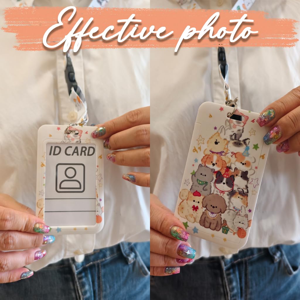 Retractable Badge Lanyard with Card Holder - Image 4