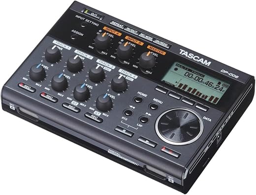 TASCAM DP-006 Digital Portastudio 6-Track Portable Multi-Track Recorder