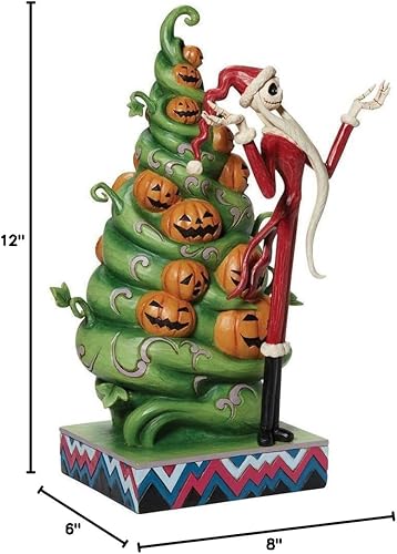 Miniatura 8 de Enesco Disney Traditions by Jim Shore The Nightmare Before Christmas Jack Skellington - Figura de Papá Noel, 12 pulgadas, multicolor