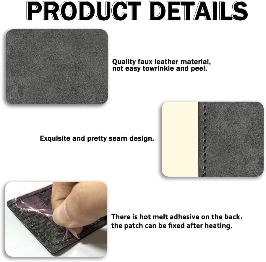 134 Pcs 6 Types of Shape Custom Logo Blank Rustic Hat Leather Patch with Adhesive,Iron on Heat Press Laser Engraving Repair Sew for Cowboy Cap Faux Leatherette Patch (134-6T-Khaki+Grey)