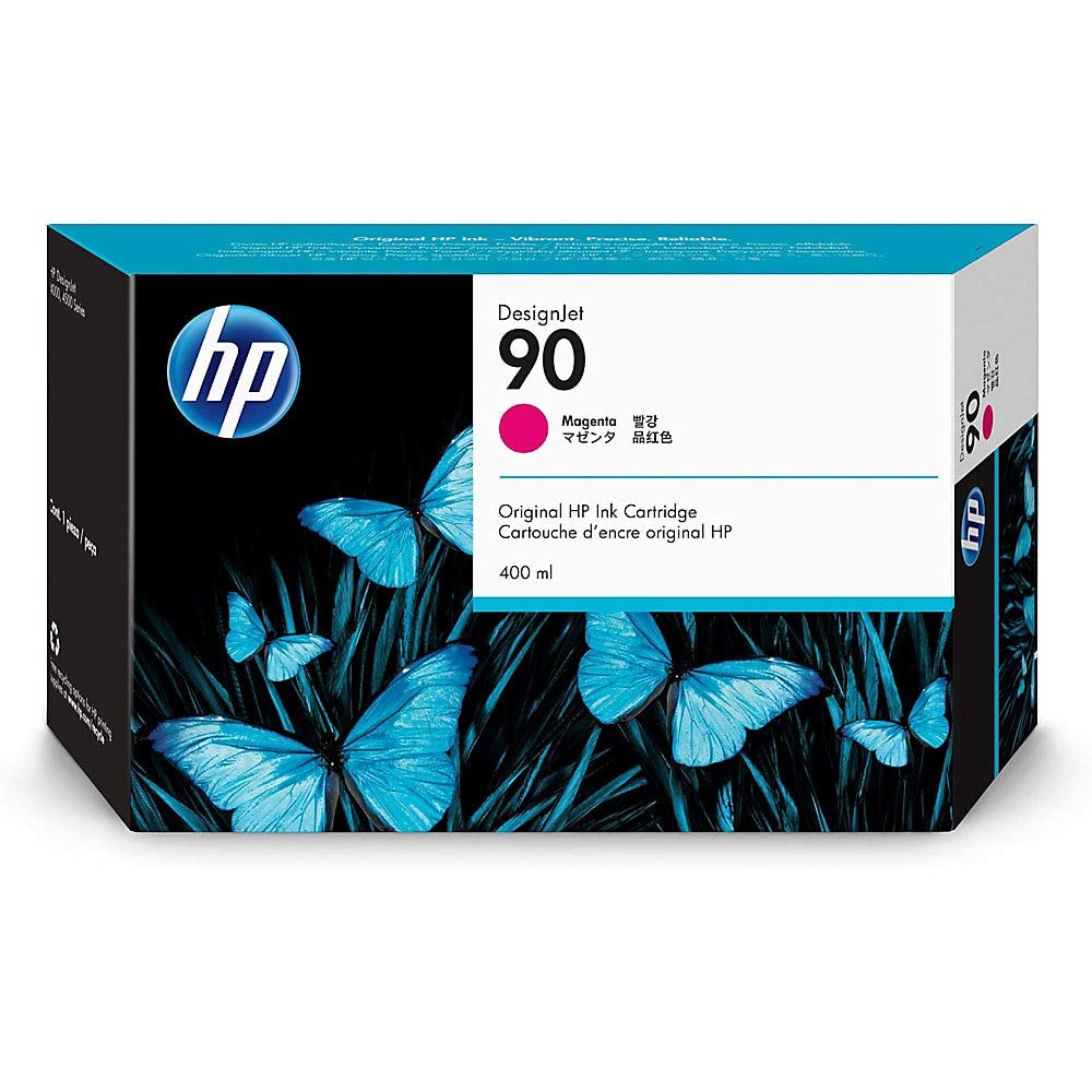 HP 90 - C5063A - 1 x Magenta - Ink cartridge - For DesignJet 4000, 4000ps, 4020, 4020ps, 4500, 4500mfp, 4500ps, 4520, 4520 HD - MFP, 4520ps