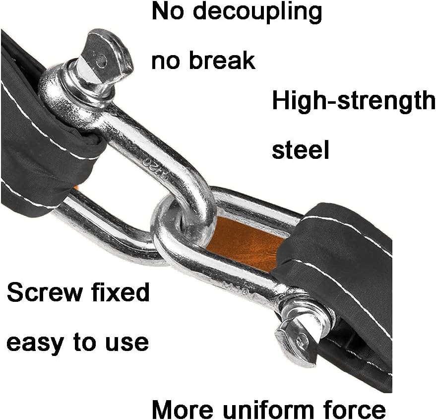 Nylon Tow Strap with Hooks Car Vehicle Heavy Duty Recovery Rope 6T Capacity Tow Rope, Tow Strap Heavy Duty, Recovery Strap for Car Truck Jeep(6t,5m)