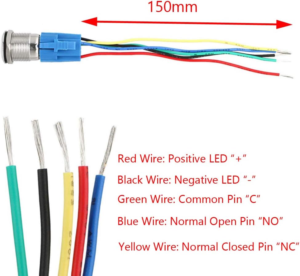 Buу 2 gеt 3 ESUPPORT 16mm 12V 3A Car Purple Light Angel Eye Metal Push Button Switch Socket