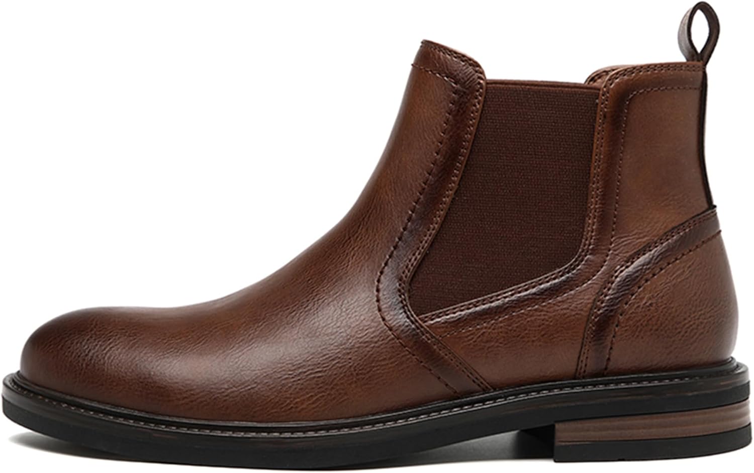 DECARSDZ Men's Chelsea Boots Casual Classic Comfy Slip-On Suede Chukka Mens Ankle Boot - Image 2