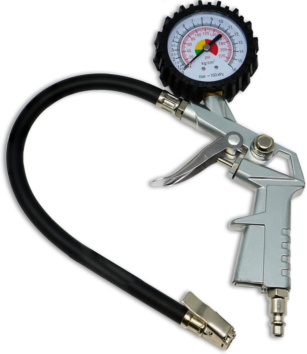 TireMinder Mechanical Dial Inflator Gauge