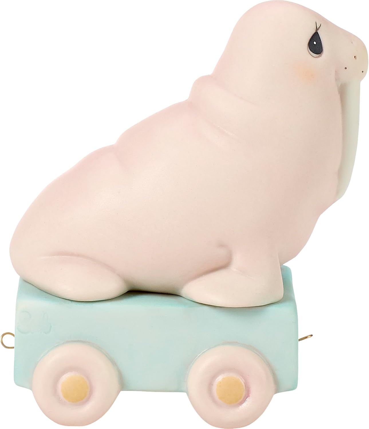 Precious Moments Birthday Train Walrus, Age 14, It's Your Birthday Live It Up Large, Birthday Gift for 14 Year Old Boys and Girls, Bisque Porcelain Figurine, 142034